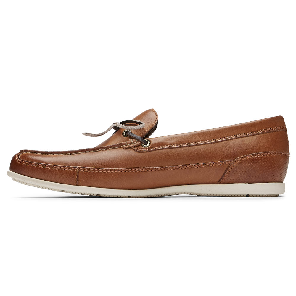 Rockport Mens Malcom Tie - Loafers Brown - OAI587934